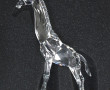 SWAROVSKI - Girafe en cristal, H 14 cm e