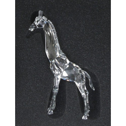 SWAROVSKI - Girafe en cristal, H 14 cm e