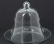 Cloche à fromage sur son plateau en verr
