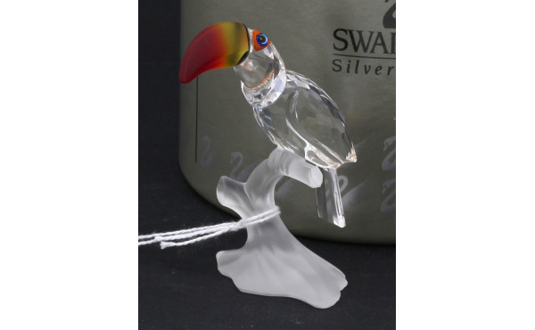SWAROVSKI - "Toucan branché", sujet en c