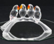 SWAROVSKI - "4 oiseaux sur une branche",