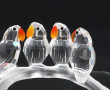 SWAROVSKI - "4 oiseaux sur une branche",