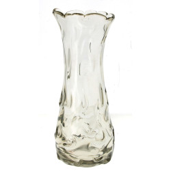 Haut vase vintage en verre, années 60/70