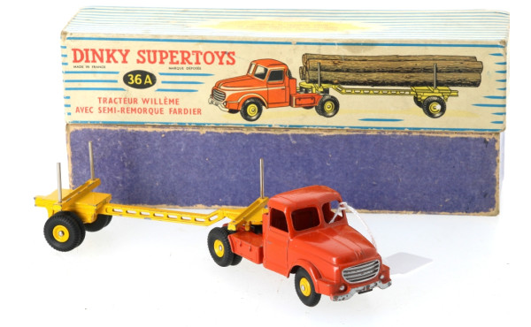 DINKY SUPERTOYS - Tracteur Willème avec 
