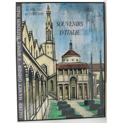 Bernard BUFFET - Affiche d'exposition "S