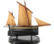 Maquette de bateau de pêche des années 