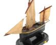 Maquette de bateau de pêche des années 