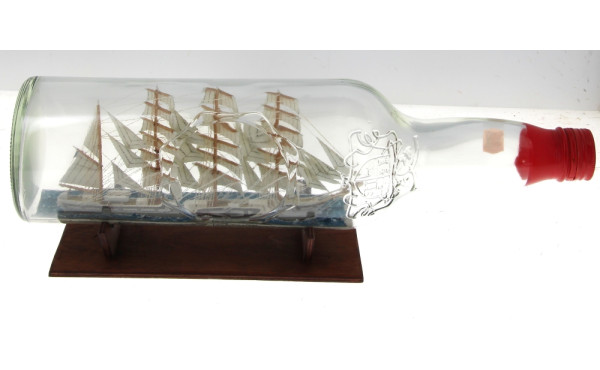 Navire en bouteille Longueur ed la boute
