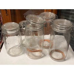 10 bocaux Le Parfait dont 6 grands