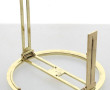 Alidade en laiton poli diam 27 cm (un fi