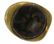 Casque de pompier à cimier fin XIXe avec