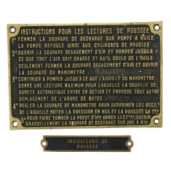 CHEMIN DE FER - 2 plaques anciennes en b