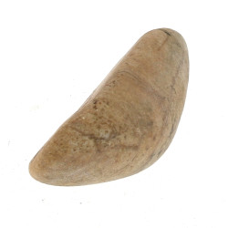 Pierre polie sur une face 16 x 6 cm