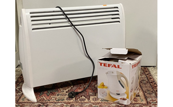 Convecteur électrique + bouilloire Téfal