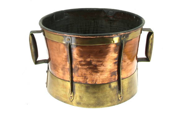 ART POPULAIRE - Ferrat en cuivre de form