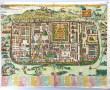 PLAN de JERUSALEM - "L'Ancienne Ville de
