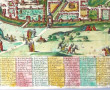 PLAN de JERUSALEM - "L'Ancienne Ville de