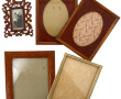 5 porte-photos anciens dont une paire ép
