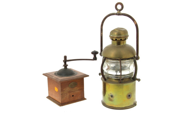 Lanterne de marine ancienne (qq chocs d'