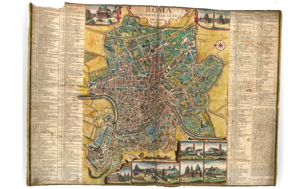 Nicholas de FER (1646-1720) - "Plan nouv