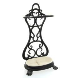 Porte-parapluie en fonte, H 64 cm