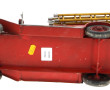 Camion de pompier vintage L. 35 x H. 15 