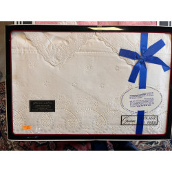 Parure de lit 4 pièces neuve en coton (d