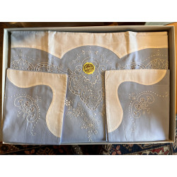 Paure de lit neuve en coton