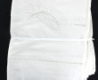 Lot de 3 draps brodés fleurs et épis de 
