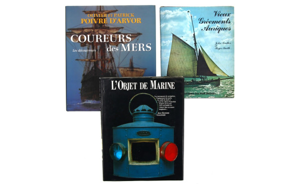 Thème MARINE - Lot de 3 ouvrages : Olivi