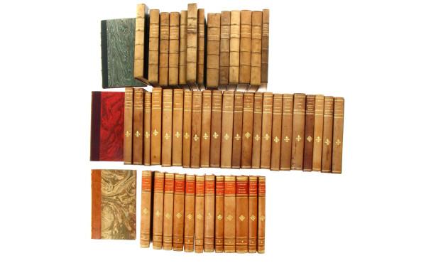 Ensemble de romans reliés des années 20/