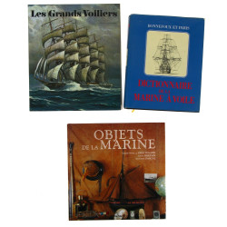 Thème MARINE - Lot de 3 ouvrages : Bonne