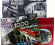 TRAINS et METRO - Lot de livres illustr