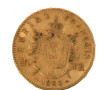 Pièce de 20 F or Napoléon III tête lauré