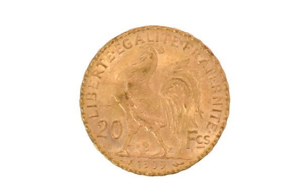 Pièce de 20 f or