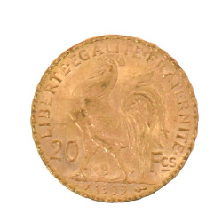 Pièce de 20 f or