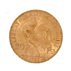 Pièce de 20 f or