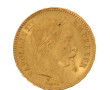 Pièce de 20 F or Napoléon III tête lauré