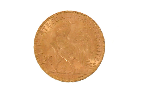 Pièce de 20 f or