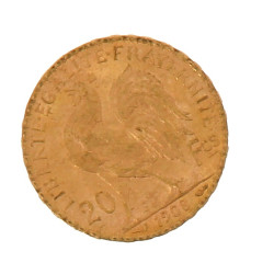 Pièce de 20 f or