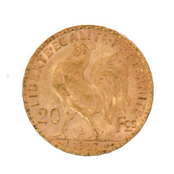 Pièce de 20 f or