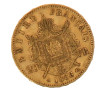 Pièce de 20 F or Napoléon III tête lauré
