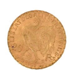 Pièce de 20 f or