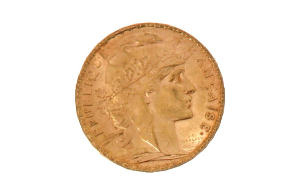 Pièce de 20 f or