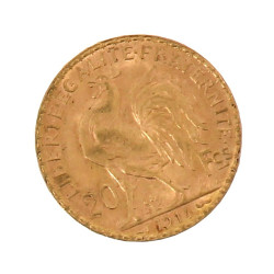 Pièce de 20 f or