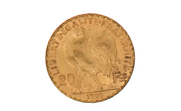 Pièce de 20 f or