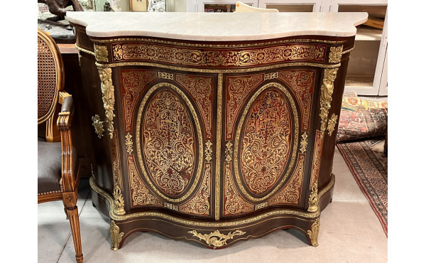 Meuble d'entre deux Napoléon III en marq