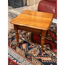 Petite table basse en merisier 50x50 x 4