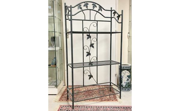 Etagère moderne en métal vert style étag