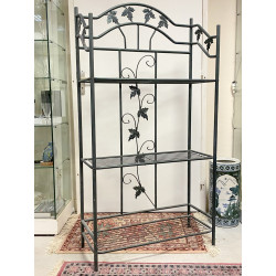 Etagère moderne en métal vert style étag